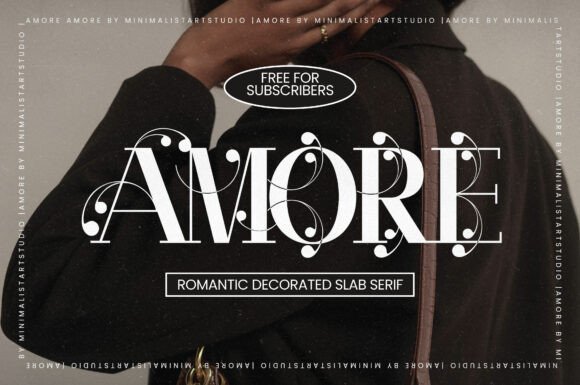 Amore: A Strategic Typeface for Modern Communication