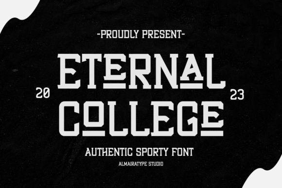 Eternal College: A Modern Typographic Powerhouse