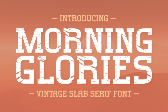 Morning Glories: A Vintage Font with Modern Appeal