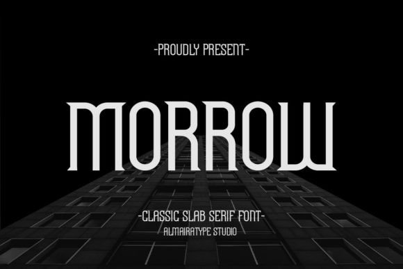 Morrow: A Versatile Slab Serif Font for Creative Projects
