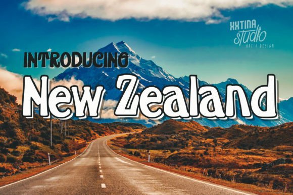 New Zealand: A Fresh and Versatile Slab Serif Display Font for Spectacular Designs