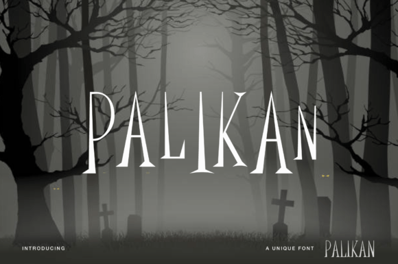 Palikan: The Unique Slab Serif Font That Elevates Horror Designs