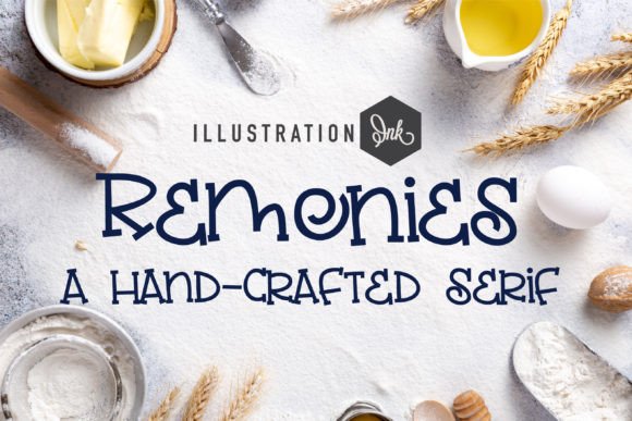 Remonies: A Playful Yet Sophisticated Font for Creative Projects