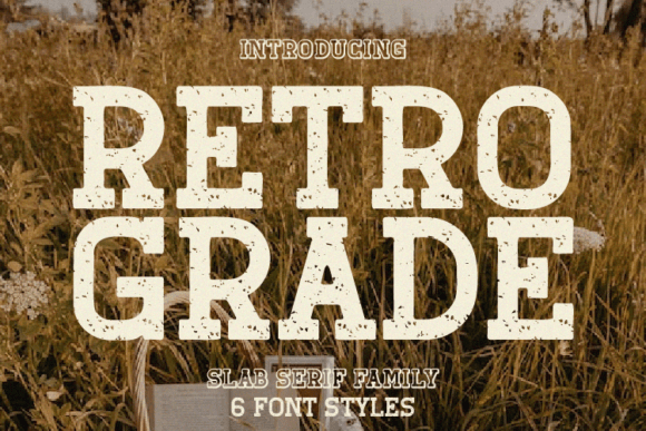 Retro Grade Font: A Nostalgic Choice for Vintage-Inspired Design Projects