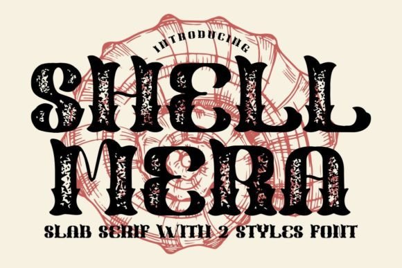 Shell Mera: A Stylish Slab Serif Display Font for Modern Design